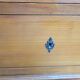 Louis Philippe cherry chest of drawers with lock