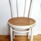 Canned bistro chair