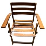 Set of two folding armchairs from the Reguitti brand