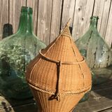 Rattan pot cover