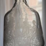 Cut glass carafe