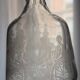 Cut glass carafe