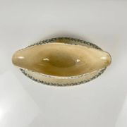Sauceboat model "Carnation", KG Lunéville, ironstone, 19th century