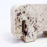 Elephant in travertine