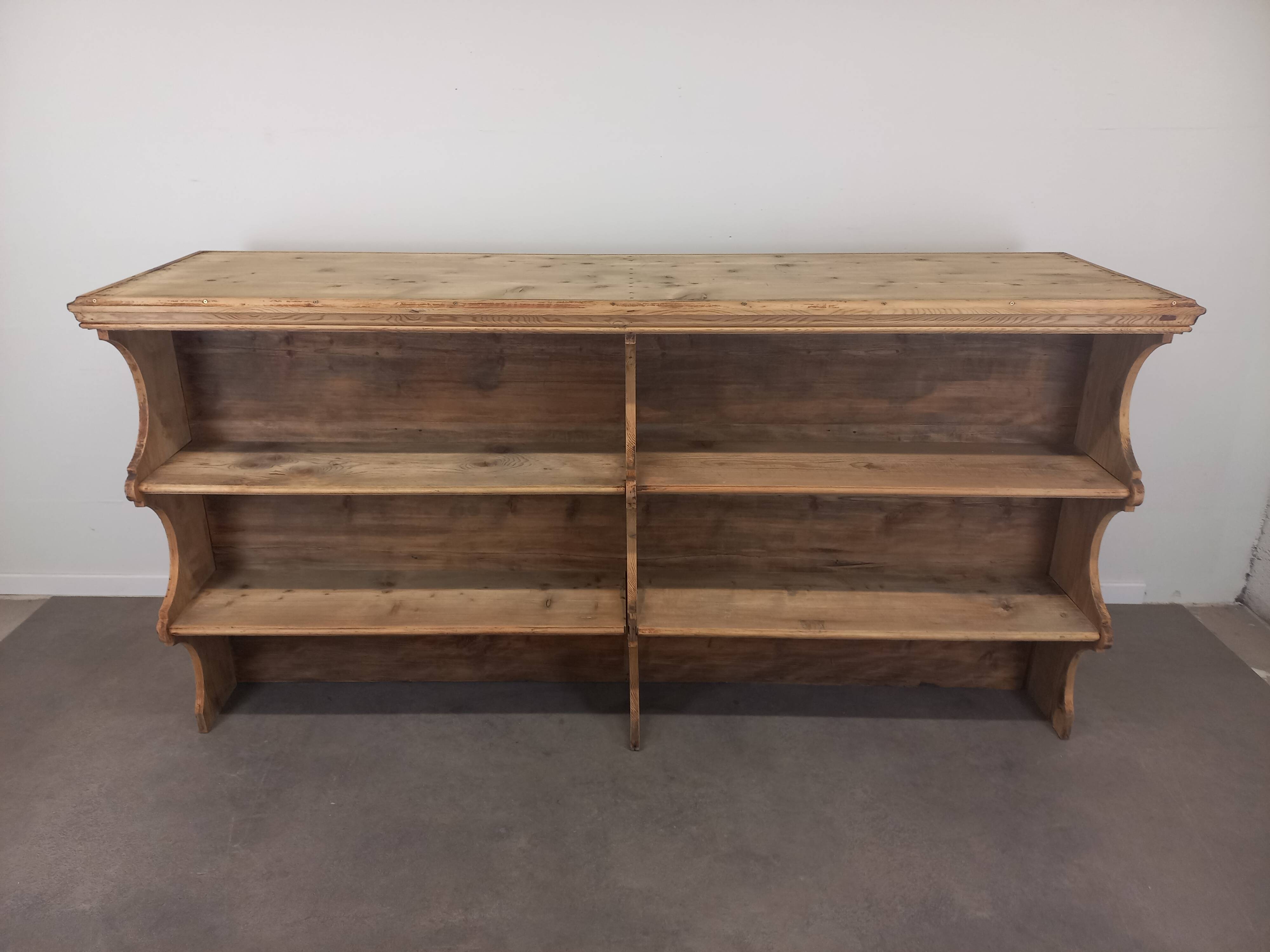 Large commercial shelf