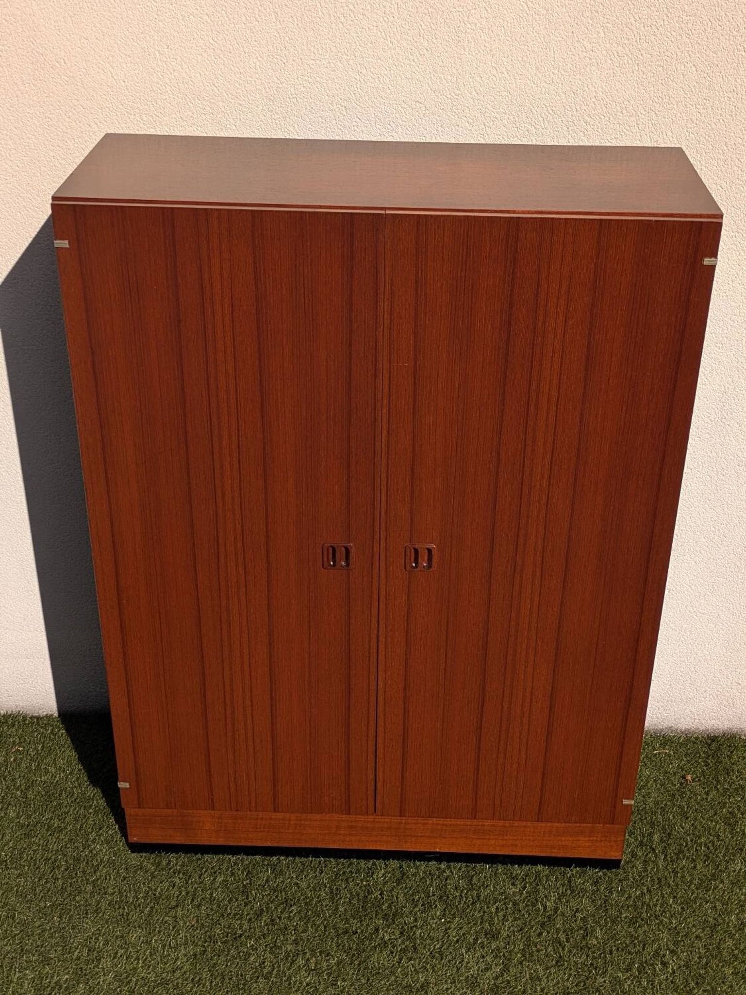 Armoire/Buffet Scandinave compacte vintage en teck, 1960