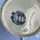Vase en faïence de Delft par Boch Royal Sphinx