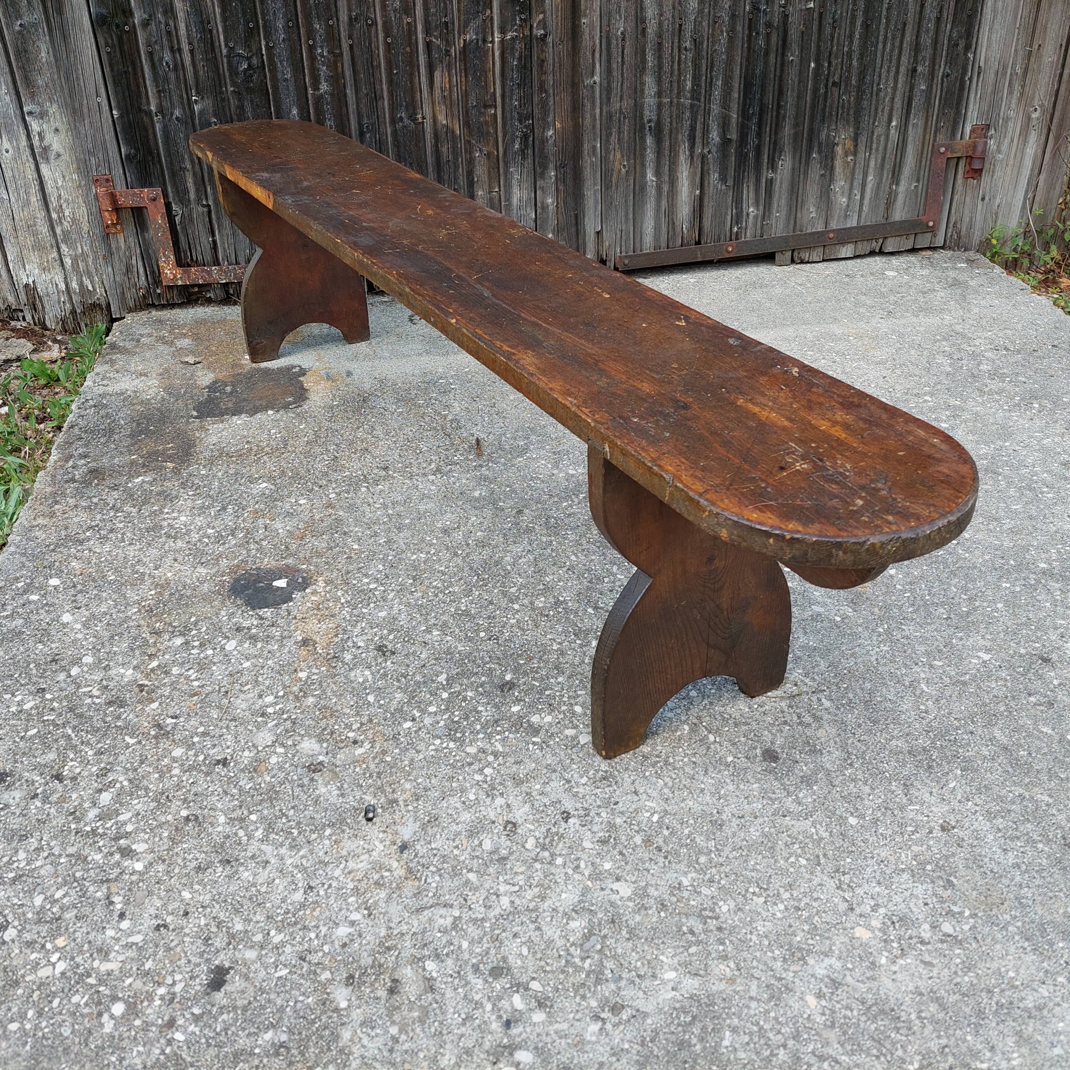 Fir farm bench