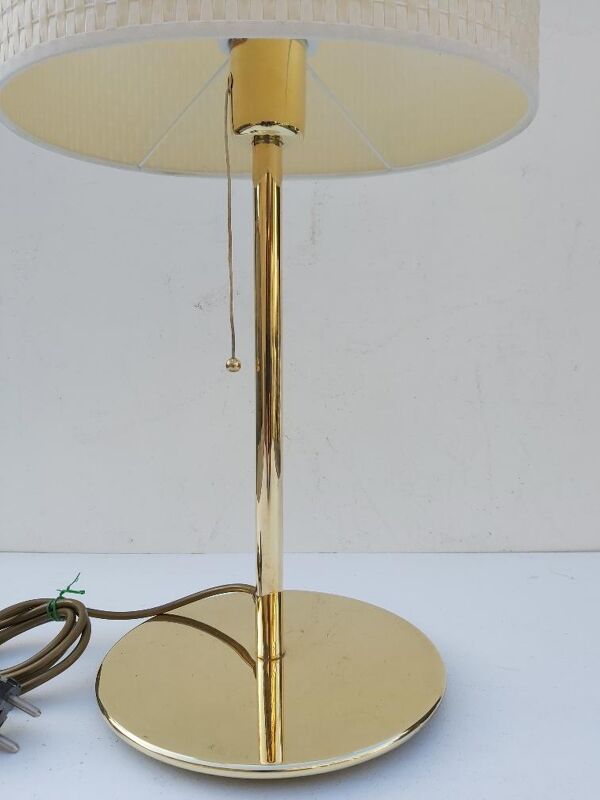 Lampe design laiton Sergio Bernardi Milano