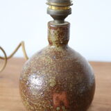 Stoneware ball lamp 60s