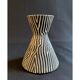 Vase zébré