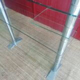 Large Art Deco glass shelf from a department store