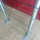 Large Art Deco glass shelf from a department store