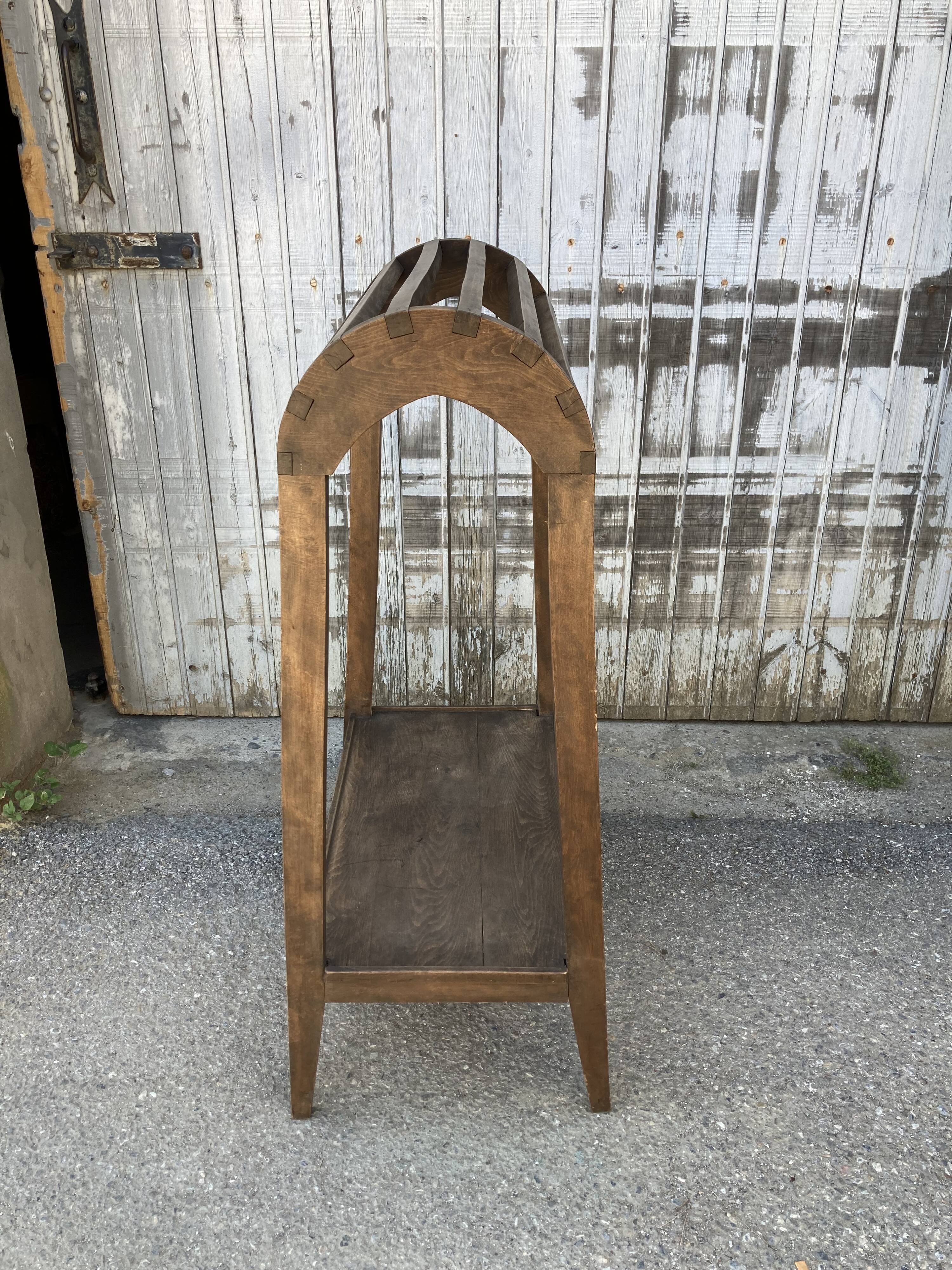 Old saddle rack