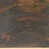 Oil on canvas Landscape countryside