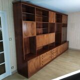 Vintage bookcase jacques hauville
