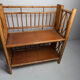 Foldable bamboo wall shelf 1970