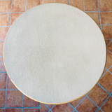 Coffee table in rattan and vintage bamboo, circa 60's