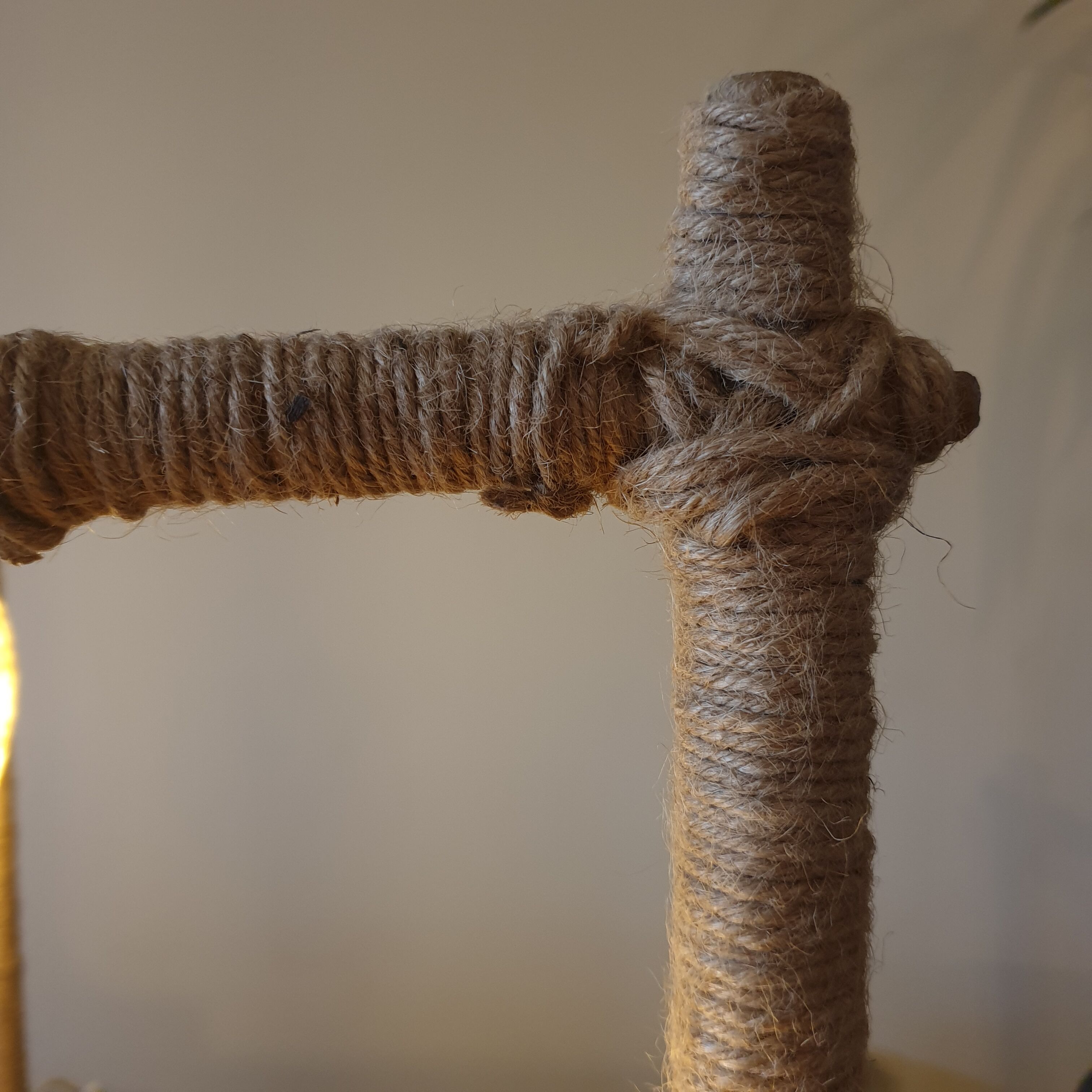 Pair of rope lamps