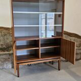 Small MDK display case / teak veneer bookcase 1960 Scandinavian design