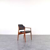Mid-Century Danish Teak Chairs Model 62a by Arne Vodder for Sibast, 1960s.