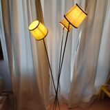 Lampadaire design en laiton 3 feux Arlus