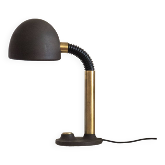 Hillebrand patinated desk lamp by Egon Hillebrand