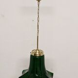 Art Nouveau style Murano glass pendant light circa 1950