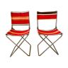 Pair of camping chairs