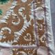 Vintage hand-embroidered tablecloth 128x135 cm