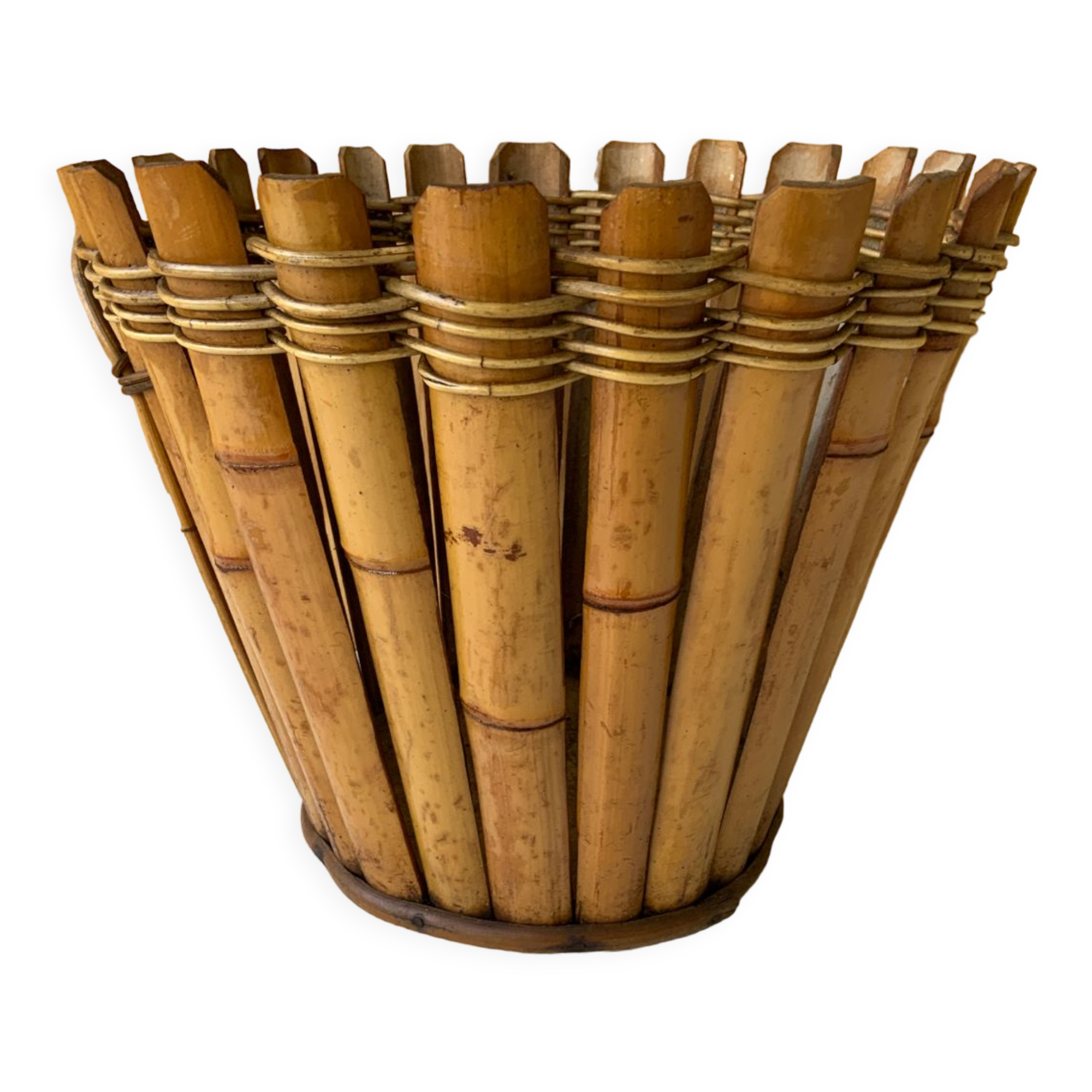 Rattan pot cover or basket