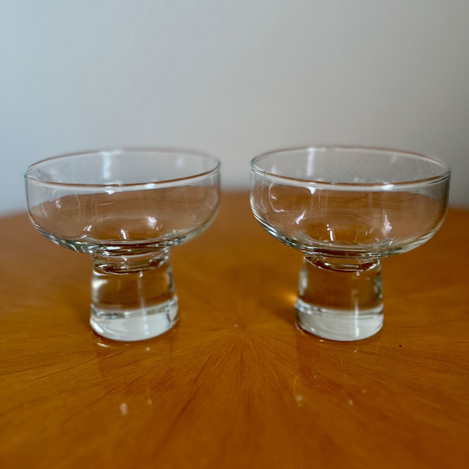 Vintage Champagne Cocktail Coupe Glasses