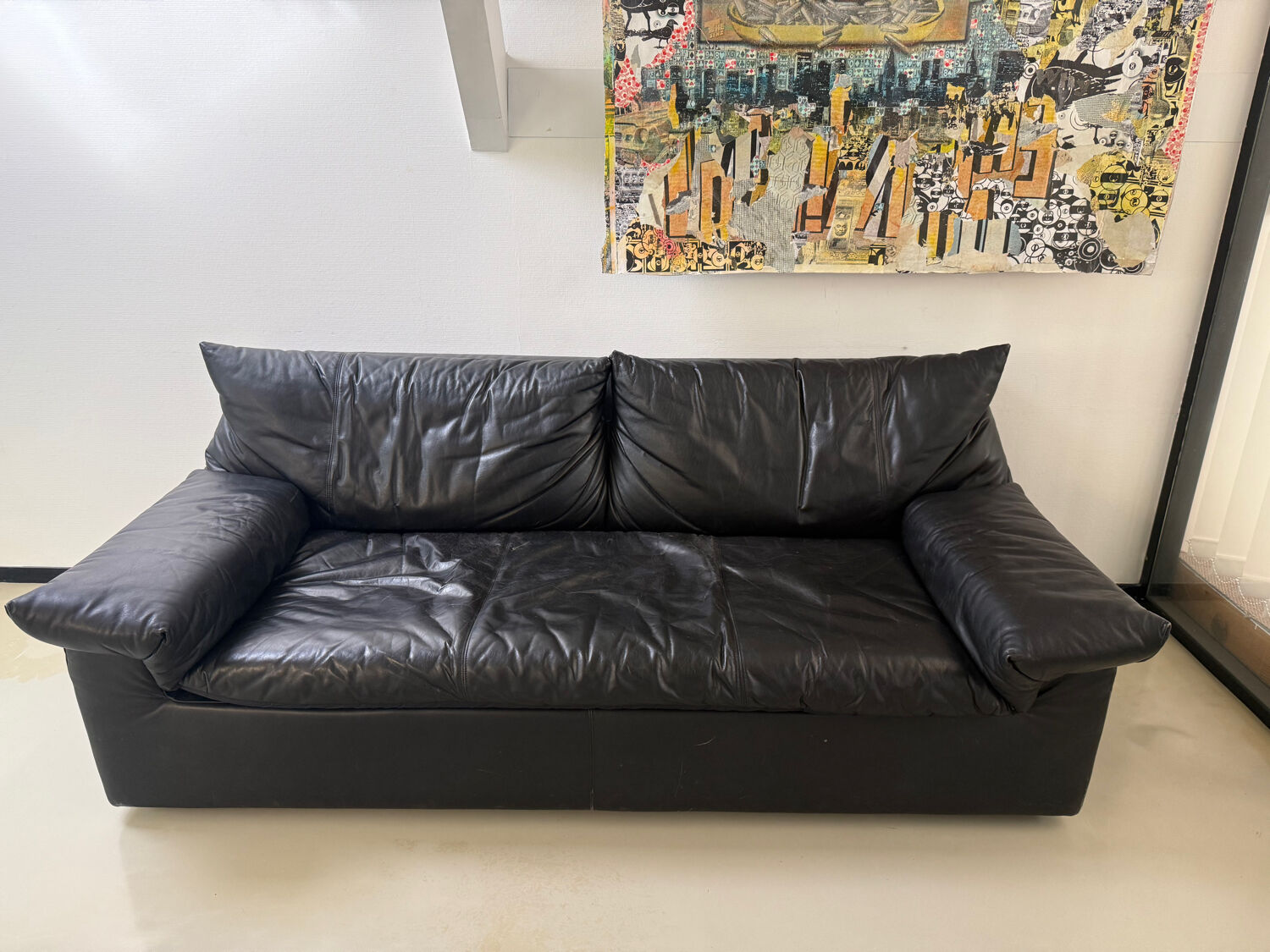 Cinna leather sofa