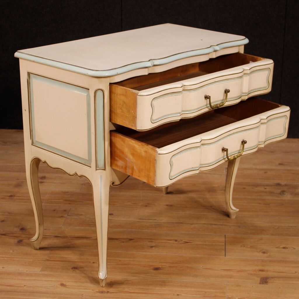 French Dresser wooden lacquered and painted