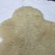 Thick and natural tanned sheepskin 100 cm x 60 cm