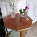 Octagonal Art Deco side table