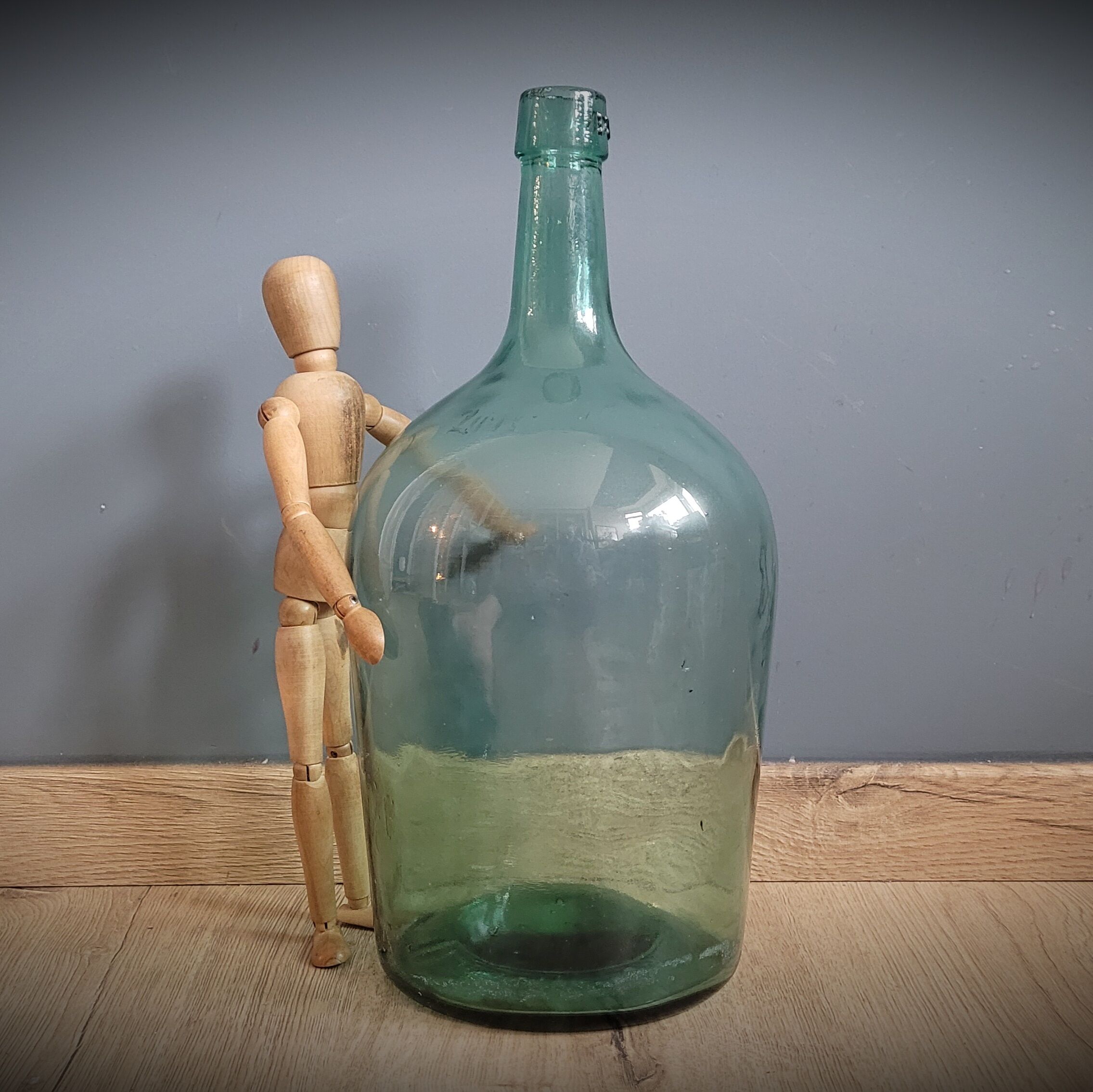 Dame Jeanne 6l right green