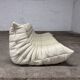 100% authentic ligne roset togo 3-seater beige leather in top condition!