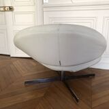 Roche Bobois Cloud Armchair White Leather