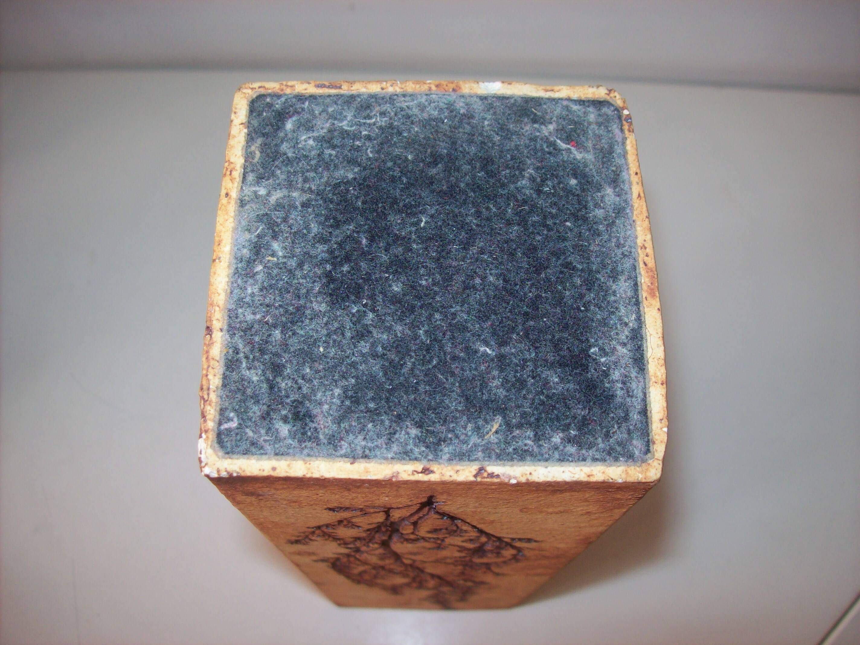 Ceramic vase signed raymonde leduc