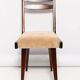Chaise Mid Century Gazelle II en Velours Beige et Bois de Hêtre, Europe, 1960s