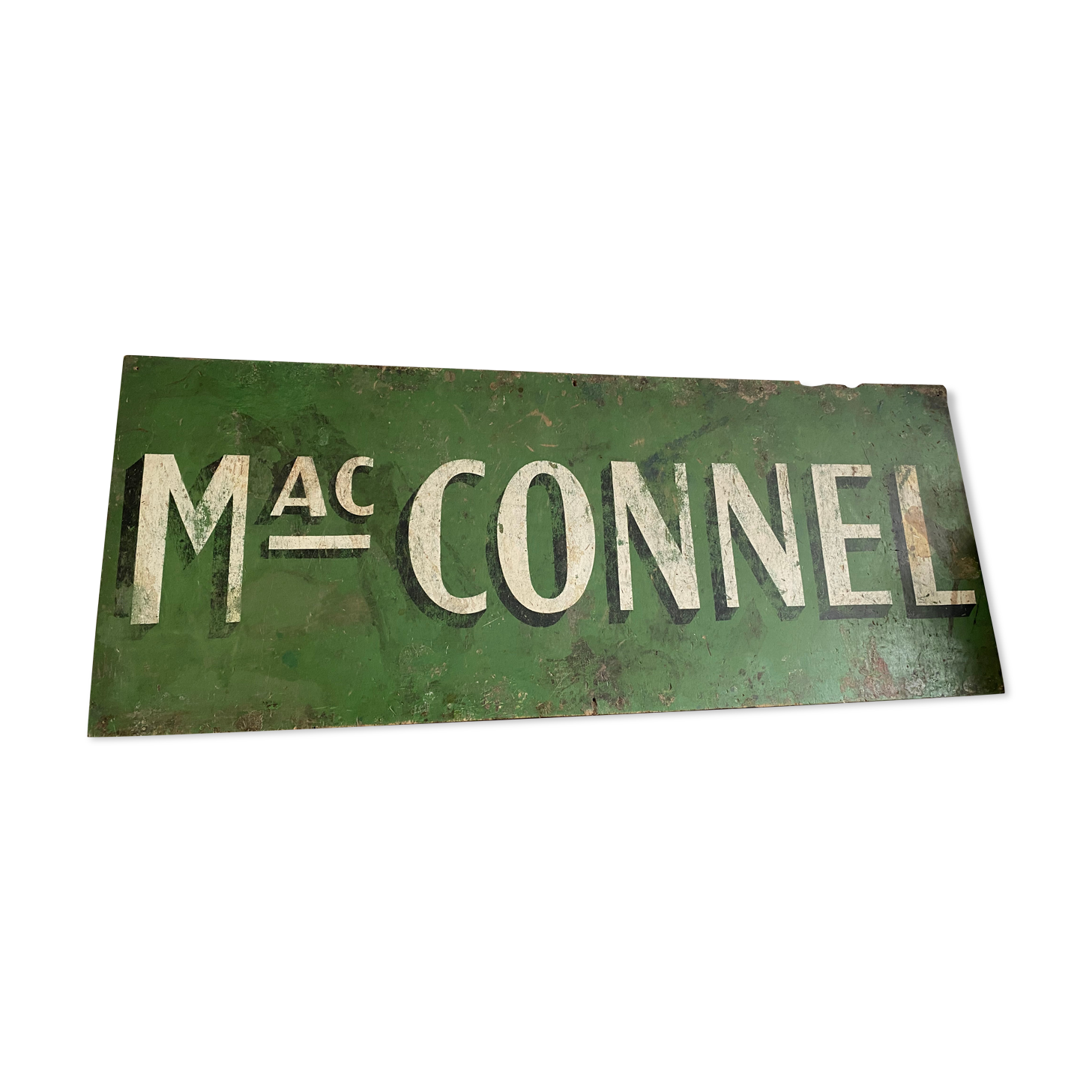 Old wooden sign