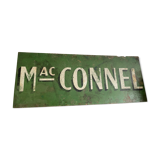 Old wooden sign