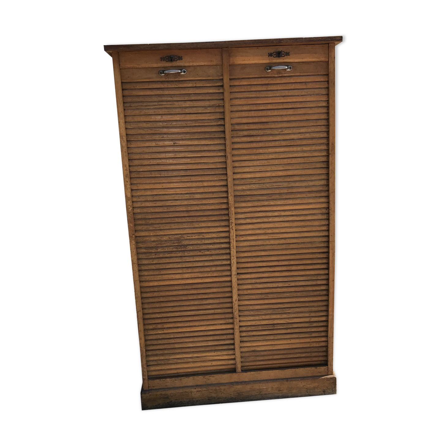 Notary furniture cabinet with curtains