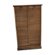 Meuble de notaire classeur à rideaux