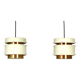 Pair of Scandinavian Pendants, 1960s