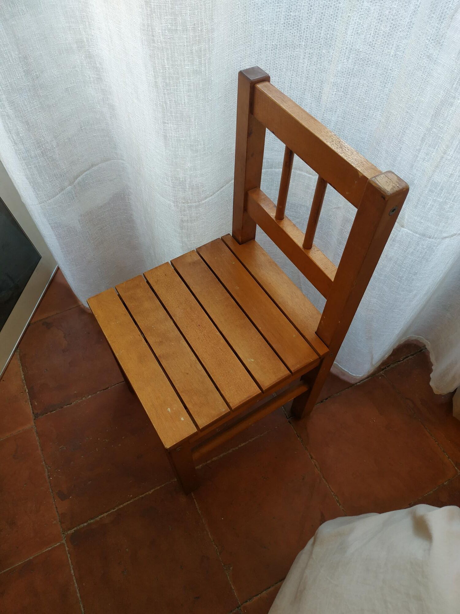 Children's wooden chair