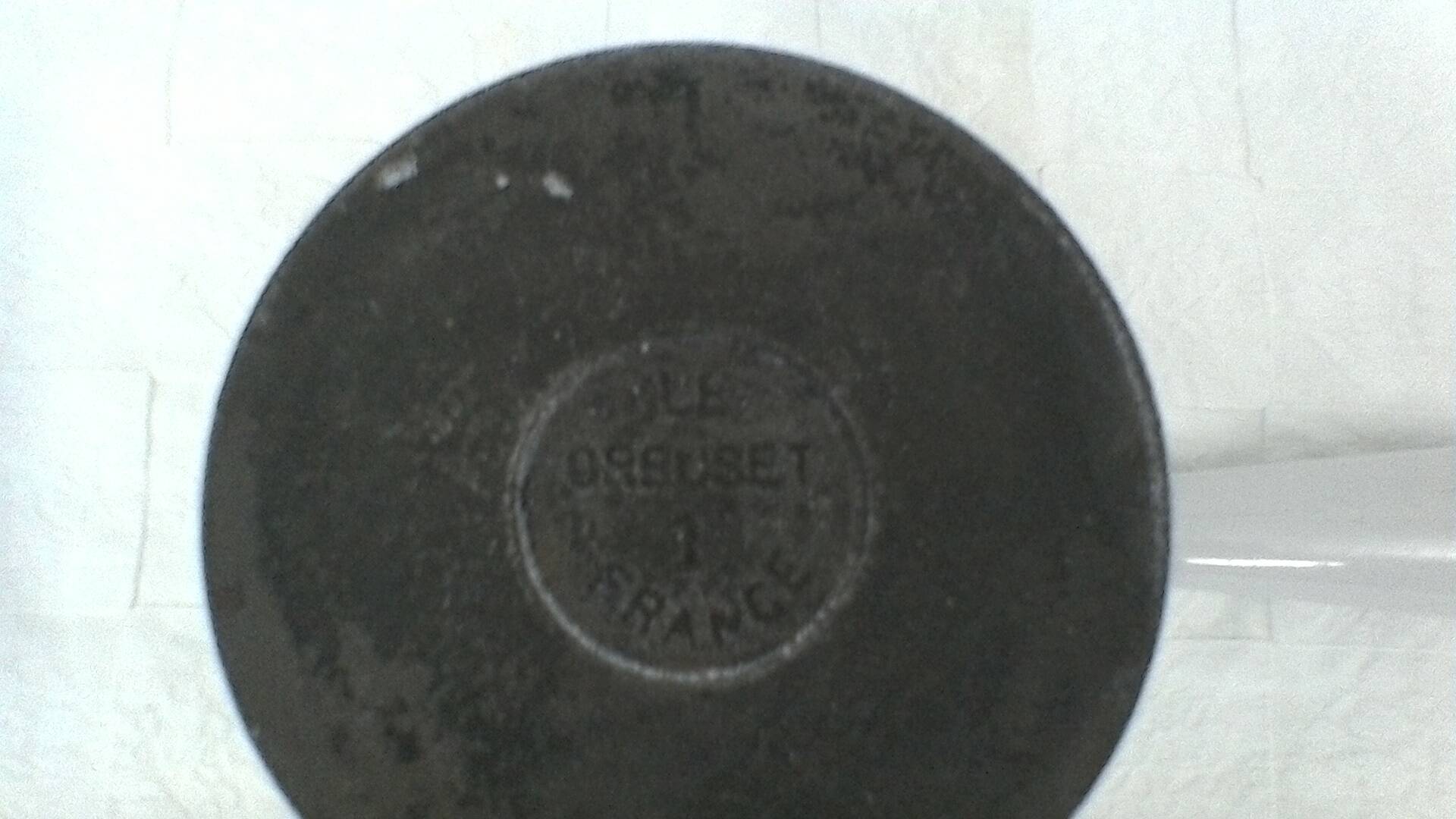 Fondue pan, le creuset, vintage