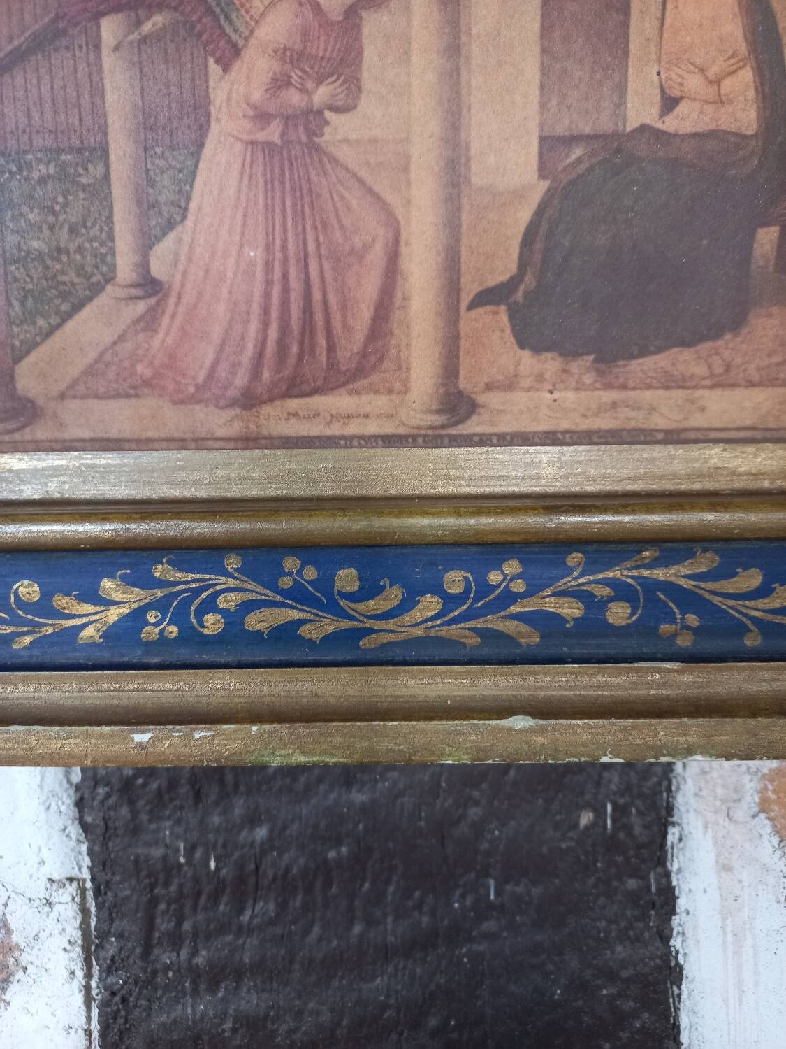 Religious frame painting