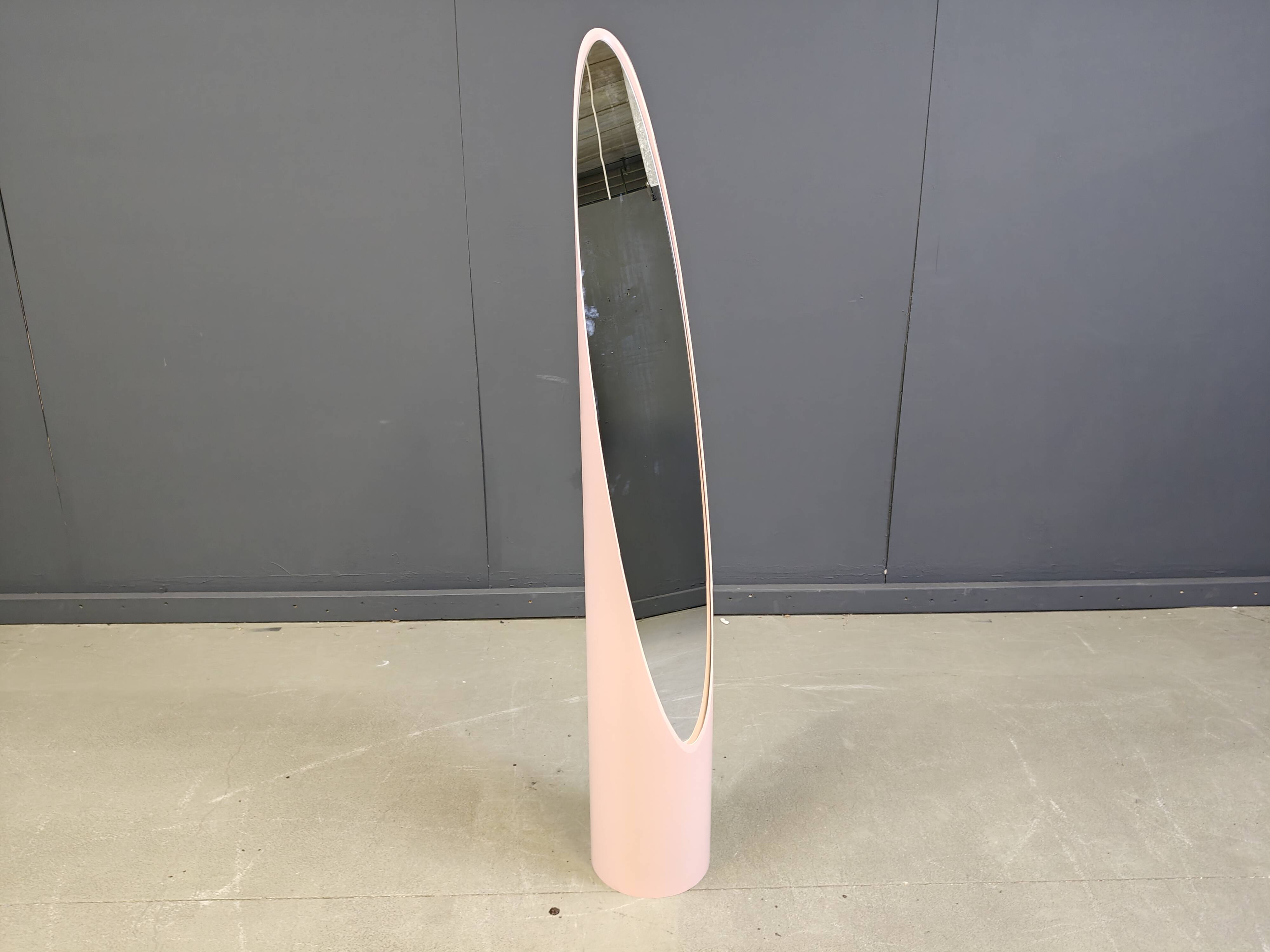 Miroir Unghia de Rodolfo Bonetto, Italie années 1970